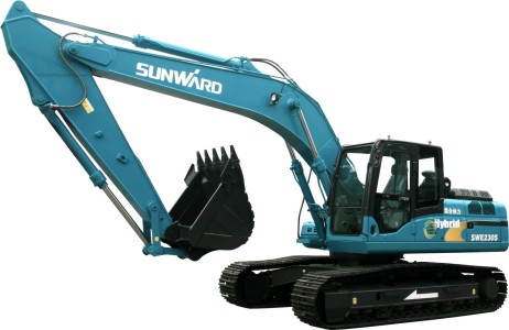 山河智能SWE230S混合動力挖掘機